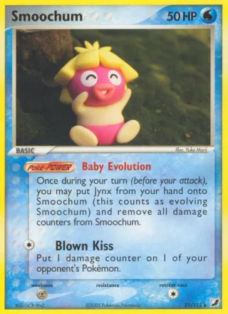 Smoochum #31 · Unseen Forces Pokémon card
