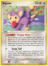 Aipom · Unseen Forces Pokémon card
