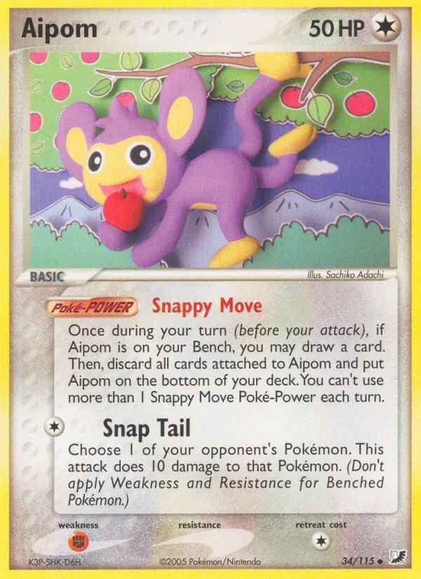 Aipom full card art