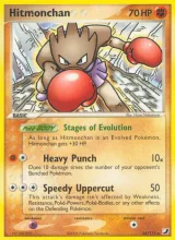 Hitmonchan · Unseen Forces Pokémon card