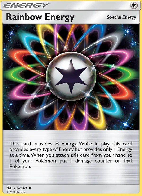 Rainbow Energy full card art