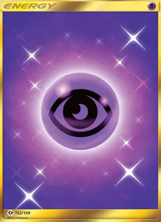 Psychic Energy #162 · Sun & Moon Pokémon card