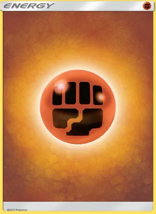 Fighting Energy #169 · Sun & Moon Pokémon card