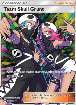 Team Skull Grunt #149 · Sun & Moon Pokémon card