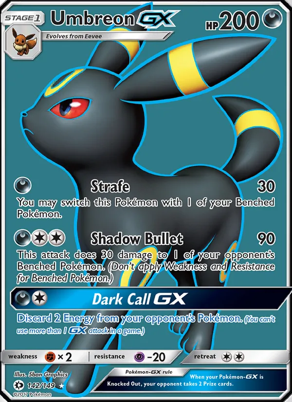 Umbreon GX full card art