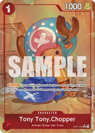 Tony Tony.Chopper (Alternate Art) #ST01-006-alternate-art · Premium Booster -The Best- One Piece card