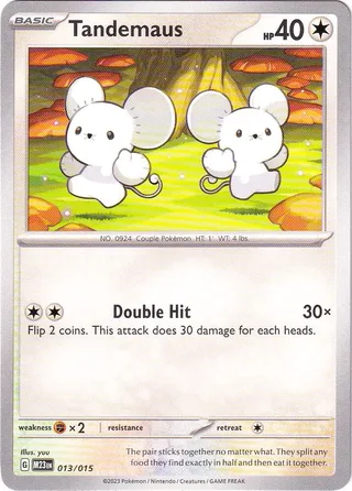 Tandemaus #13 · McDonald's Collection 2023 Pokémon card