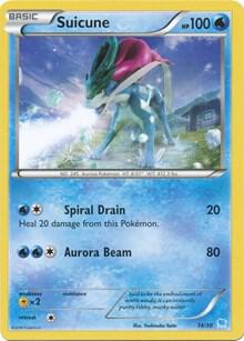 Suicune #14 · XY trainer Kit (Suicune) Pokémon card
