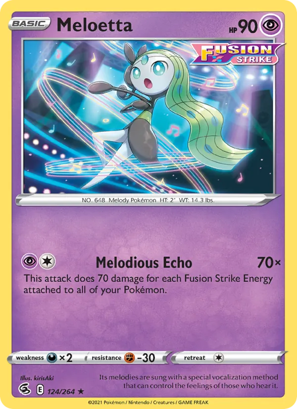 Meloetta full card art