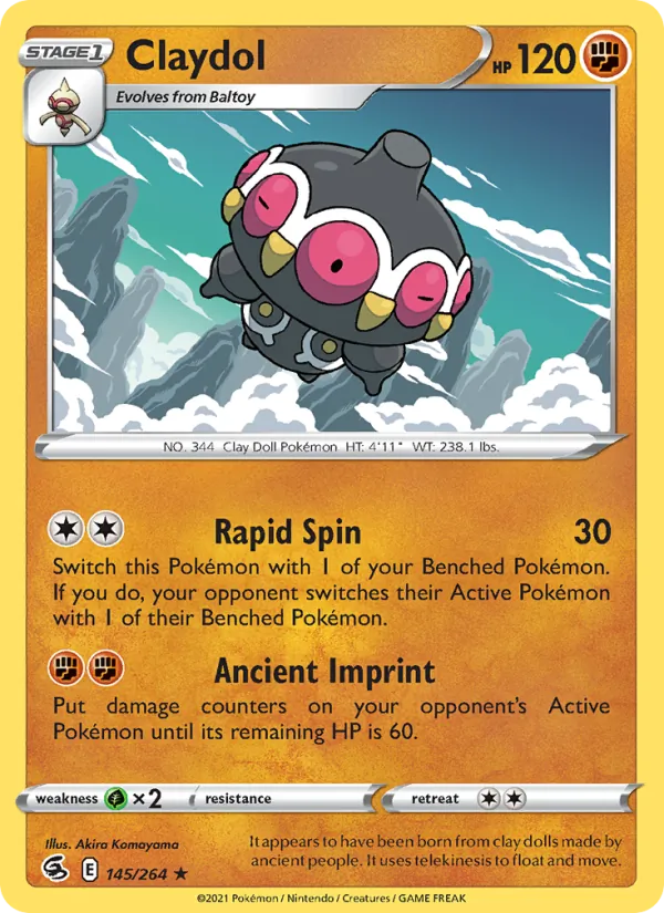 Claydol full card art