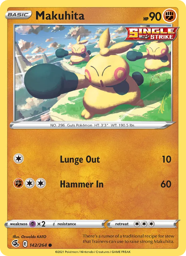 Makuhita full card art