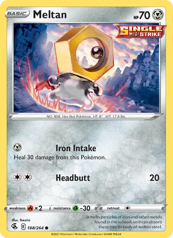 Meltan full card art