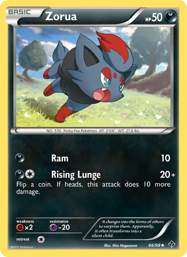 Zorua full card art