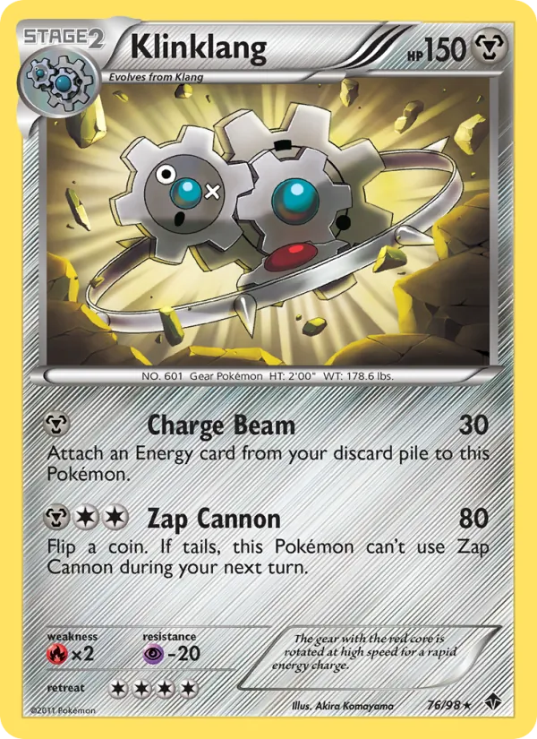 Klinklang full card art