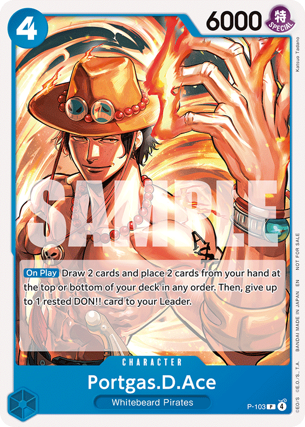 Portgas.D.Ace (Tournament Pack 2026 Vol. 2) full card art