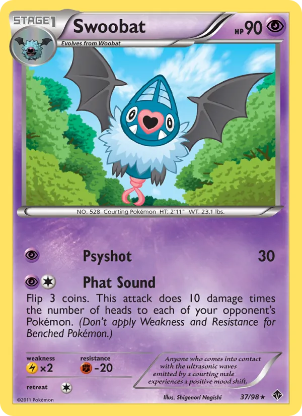 Swoobat full card art