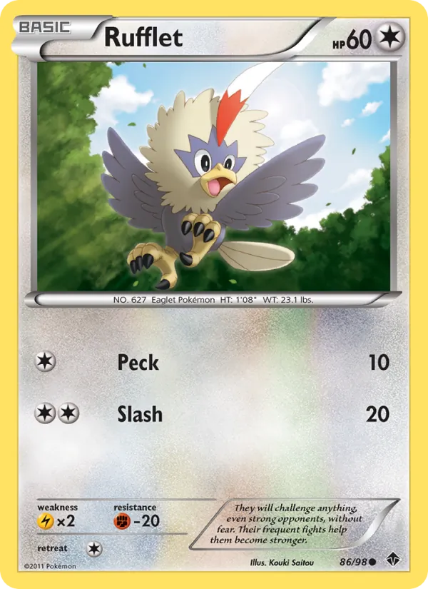 Rufflet full card art