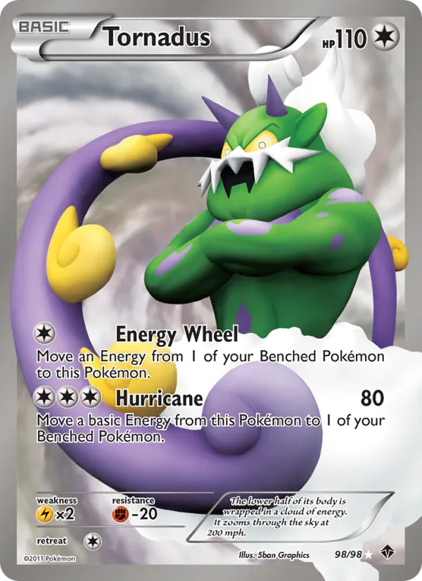 Tornadus full card art