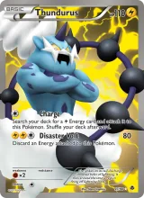 Thundurus · Emerging Powers Pokémon card