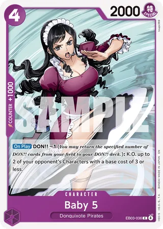 Baby 5 #EB03-036 · Extra Booster: One Piece Heroines Edition One Piece card