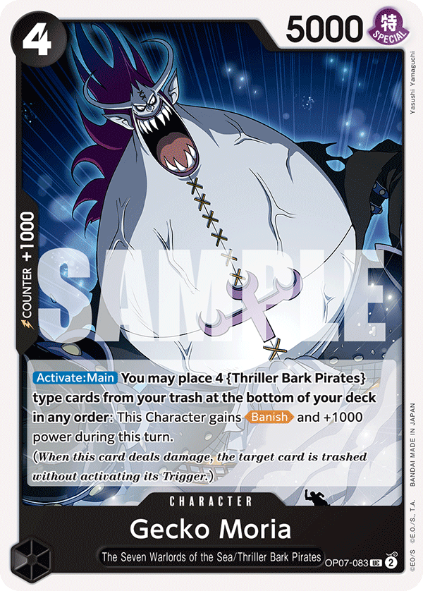 Gecko Moria full card art