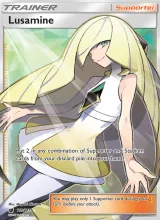 Lusamine · Crimson Invasion Pokémon card