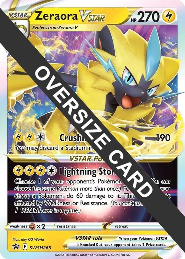 Zeraora VSTAR - SWSH265 full card art