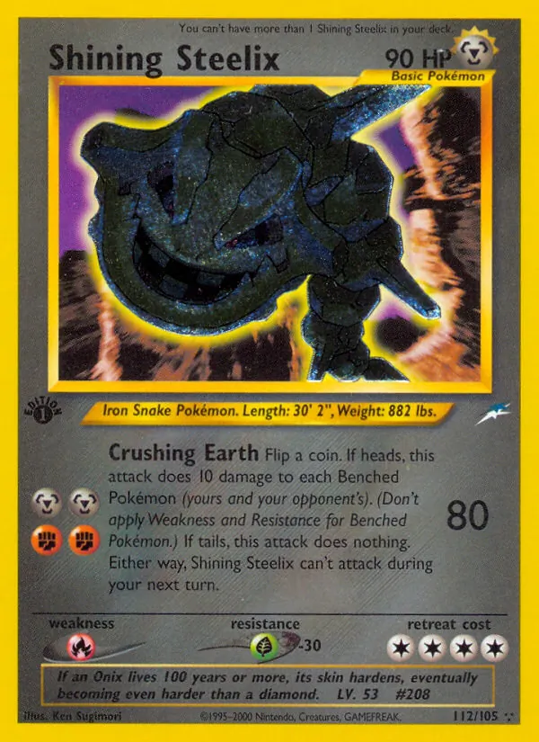 Shining Steelix full card art