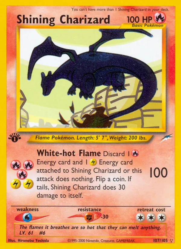 Shining Charizard full card art