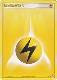 Lightning Energy #11 · EX trainer Kit 2 (Plusle) Pokémon card