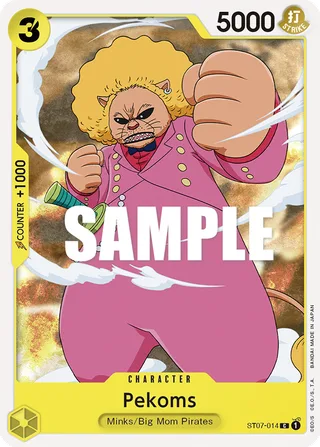 Pekoms #ST07-014 · ST-07: Starter Deck 7 Big Mom Pirates One Piece card
