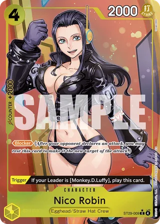 Nico Robin (Full Art) #ST29-009-full-art · ST-29: Starter Deck 29 Egghead One Piece card