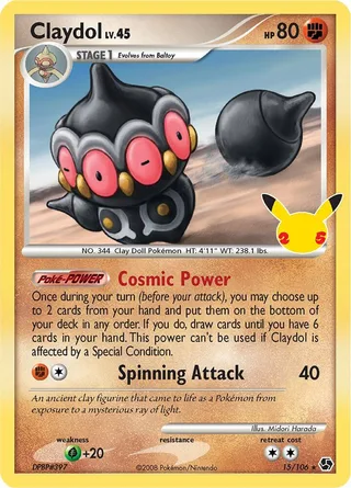 Claydol #CC016 · Celebrations Classic Collection Pokémon card