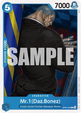 Mr.1(Daz.Bonez) #OP09-055 · Emperors in the New World One Piece card