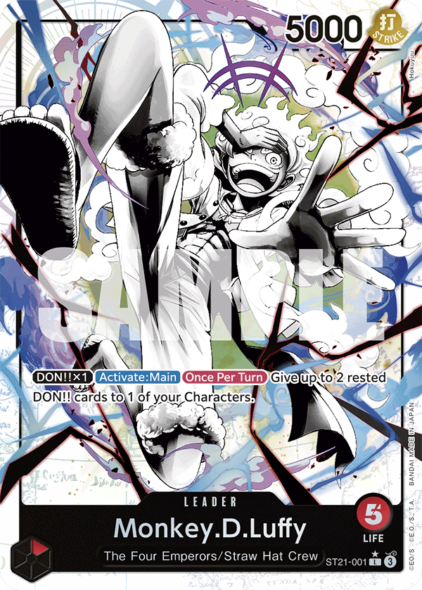 Monkey.D.Luffy (Parallel) full card art