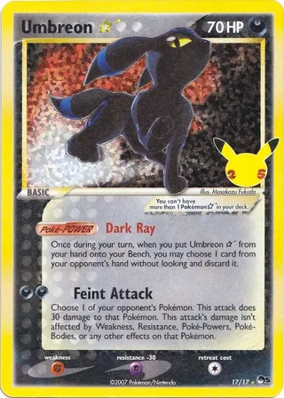 Umbreon ☆ #CC015 · Celebrations Classic Collection Pokémon card