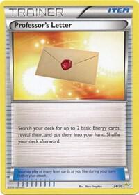Professor’s Letter full card art