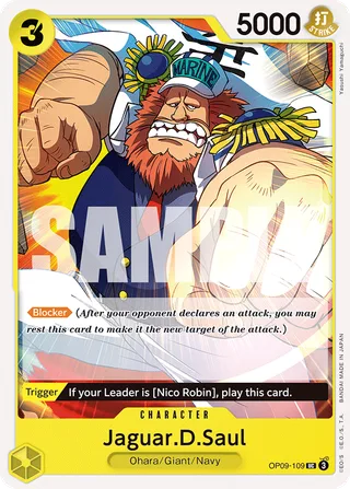 Jaguar.D.Saul #OP09-109 · Emperors in the New World One Piece card