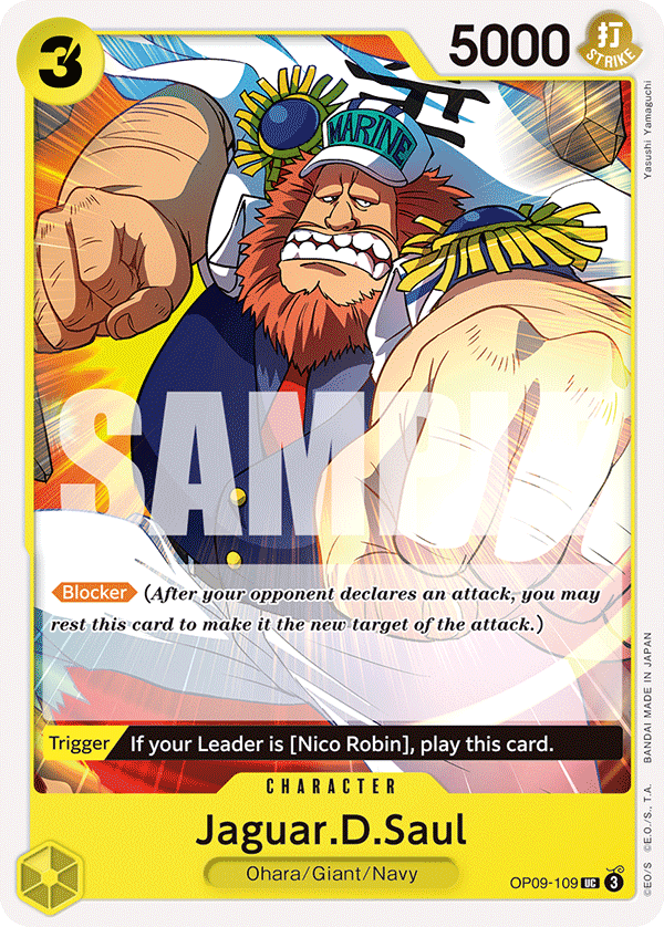 Jaguar.D.Saul full card art