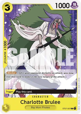 Charlotte Brulee (Store Championship 2023 Participation Pack Vol.1) #ST07-007-store-championship-2023-participation-pack-vol-1 · One Piece Promotion Cards One Piece card
