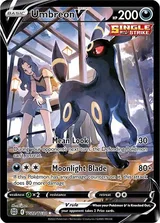Umbreon V · Brilliant Stars Trainer Gallery Pokémon card