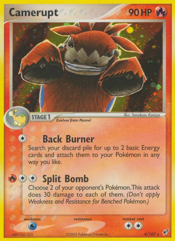 Camerupt full card art