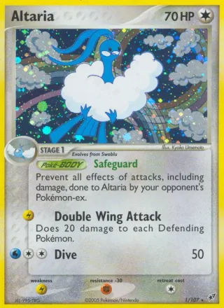 Altaria #1 · Deoxys Pokémon card