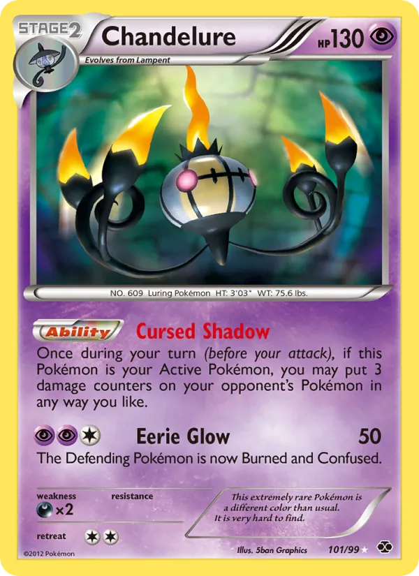 Chandelure full card art