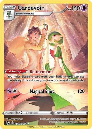 Gardevoir #TG05 · Silver Tempest Trainer Gallery Pokémon card