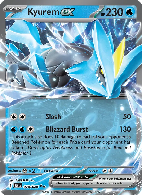 Kyurem ex full card art