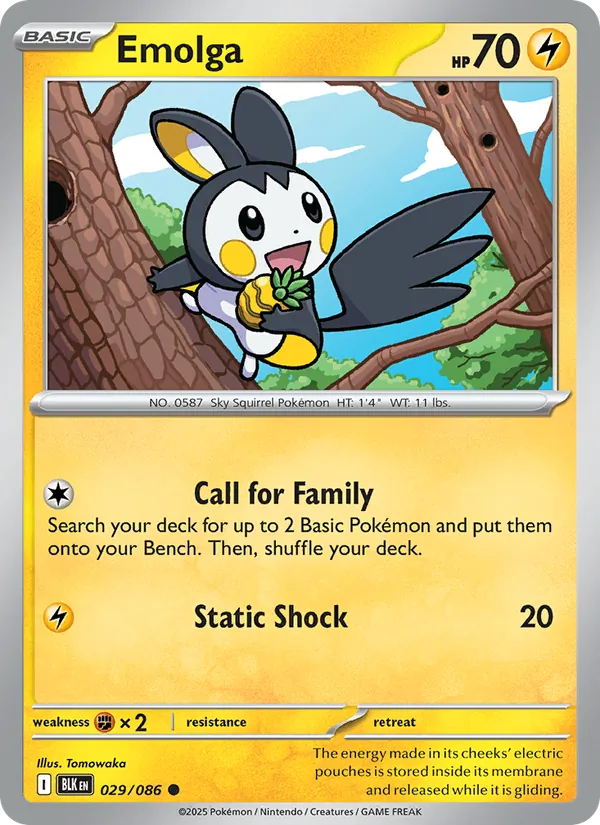 Emolga full card art