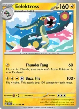 Eelektross · Black Bolt Pokémon card