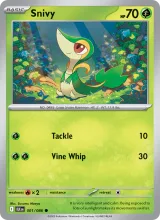 Snivy · Black Bolt Pokémon card