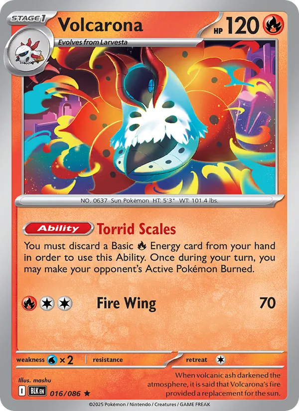 Volcarona full card art